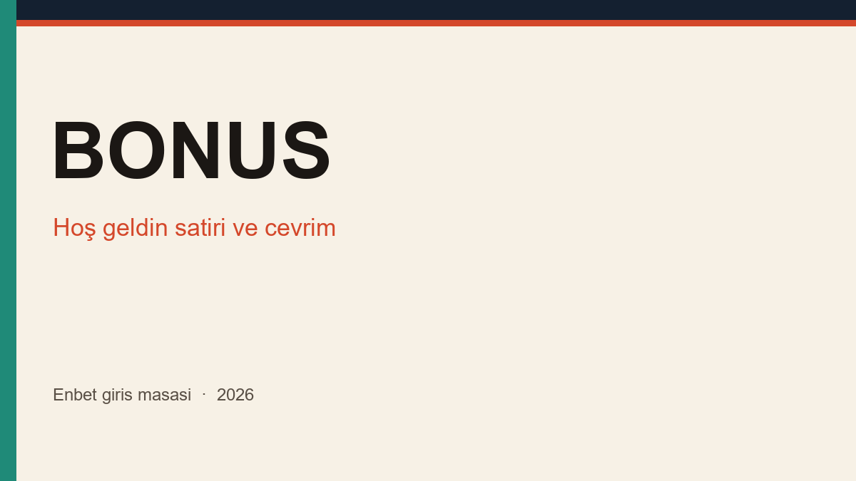 Enbet bonusları kapak